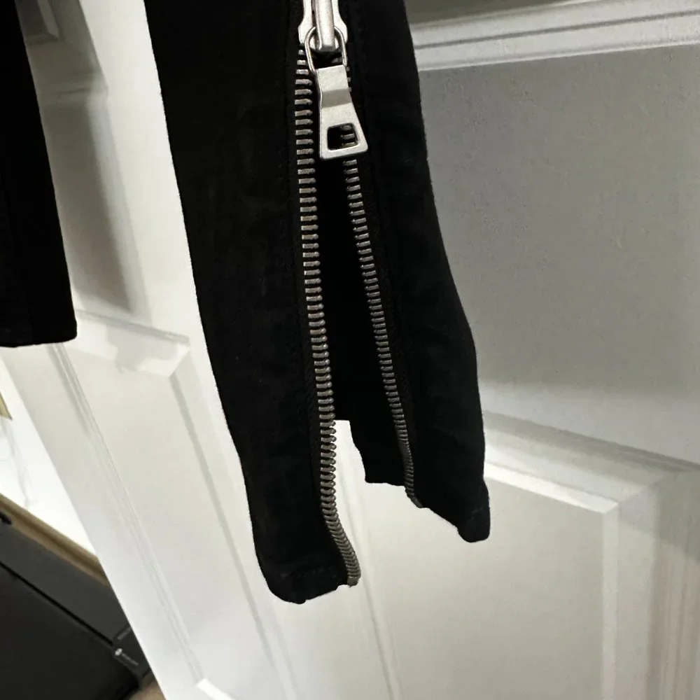 LOFT Plus Black Skinny Jeans w/ Zipper Details | Size 22 NWOT - Picture 7 of 11